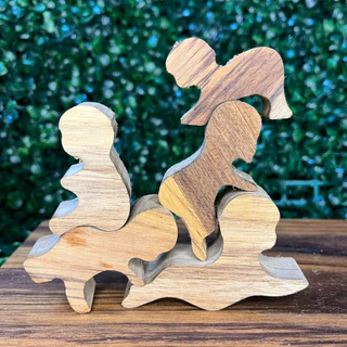 Jogo Equilibrio Em Madeira Infantil Crianças Diversão