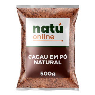 Cacau em Pó Natural Puro 500g em Oferta na Shopee