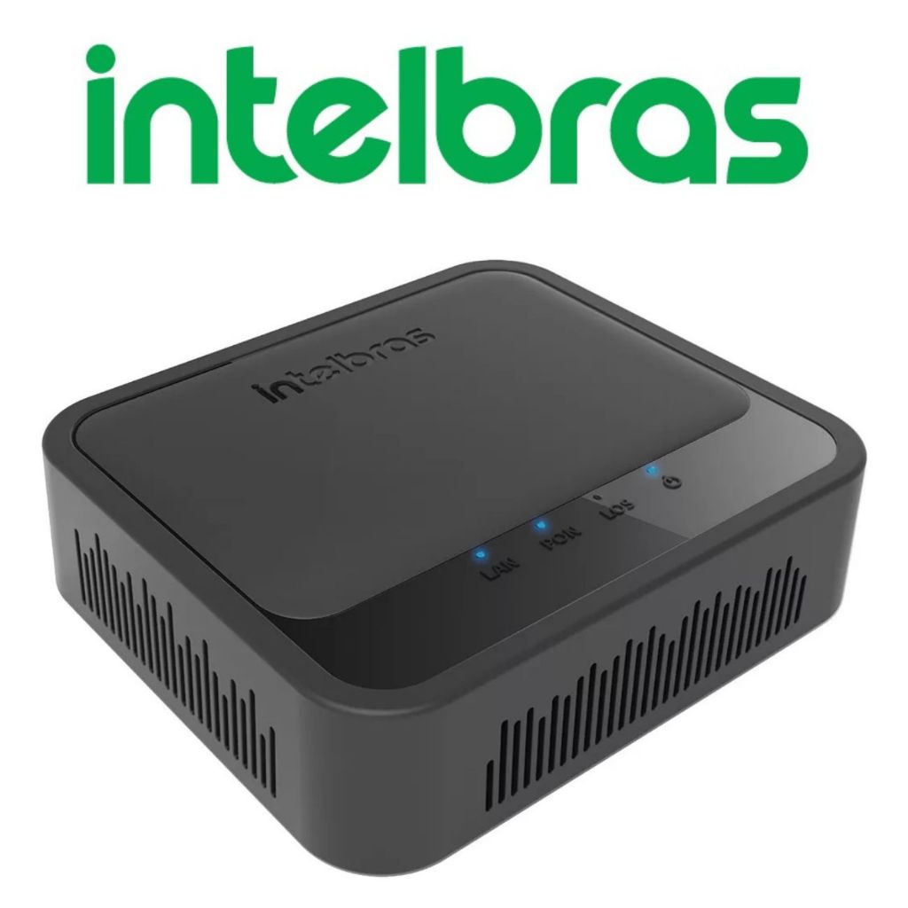 MODEM OPTICO PON 1P LAN 1P - ONU R1 - INTELBRAS | Shopee Brasil