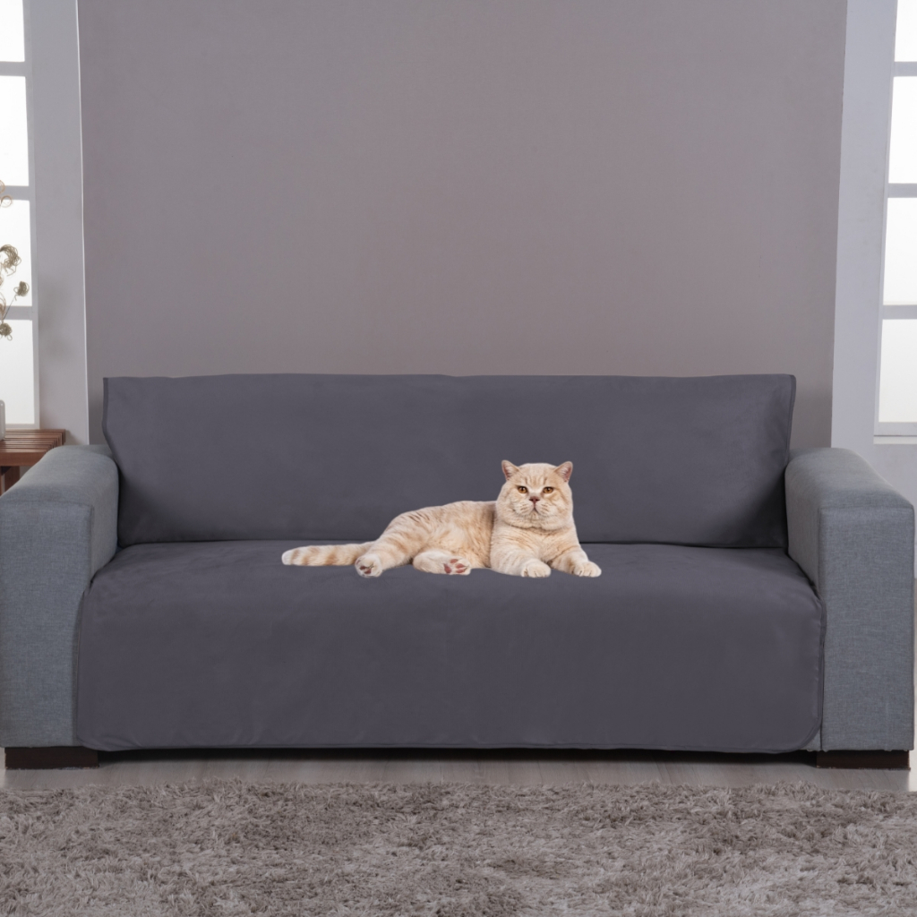 Manta Para Sofá Antiarranhão em Suede Luxo Envio Imediato