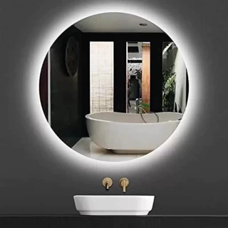 ESPELHO LED 60CM MODERNO BANHEIRO, QUARTO E SALA