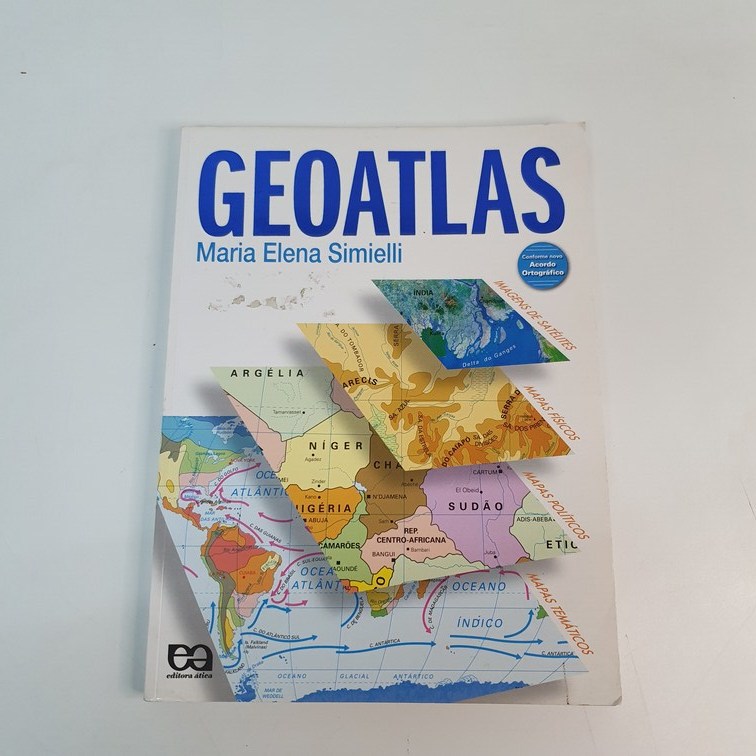 Livro Geoatlas Maria Elena Simielli V3462 | Shopee Brasil
