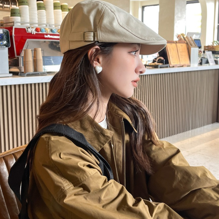 Boina Italiana Unissex Moda Retrô Casual De Verão Fivela Ajustável Lateral 49 Ref: ZS-4