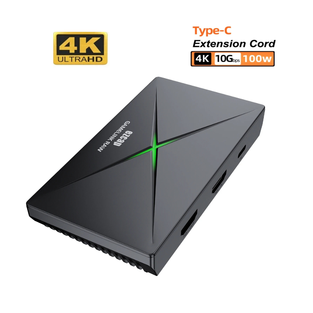 Ezcap X 2024 Gamedock Ultra 4k30 Cartão De Captura Usb 3.1 - Placa de Captura Super Slim Premium