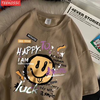 Camiseta Estampa na frente Street Happy Carinha To Linguinha Smile Novo!