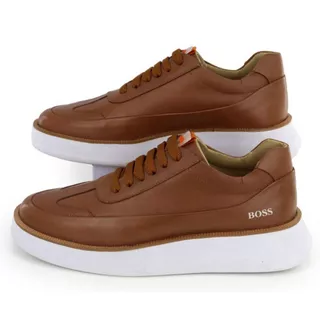 Sapato Social Masculino Tênis Casual Despojado em Couro Legítimo Confortável, Elegante, Estiloso, Moderno.