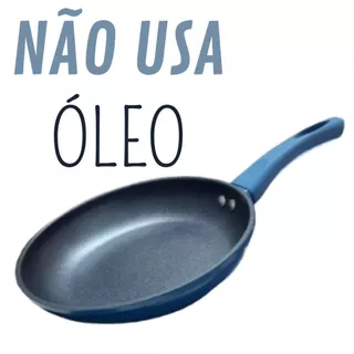 Frigideira Antiaderente Indução Multifuncional Evita Grude Panela 20cm Nano-Cerâmica Redução De Óleo