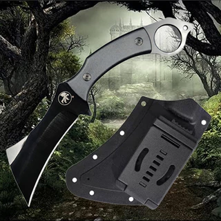 Faca karambit fulltang estilo multi funcional pra acampamento ao ar-livre