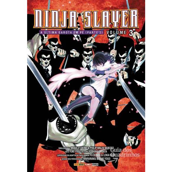 Mangá Ninja Slayer | Vol. 1-14 Editora Panini | Bradley Bond Novos
