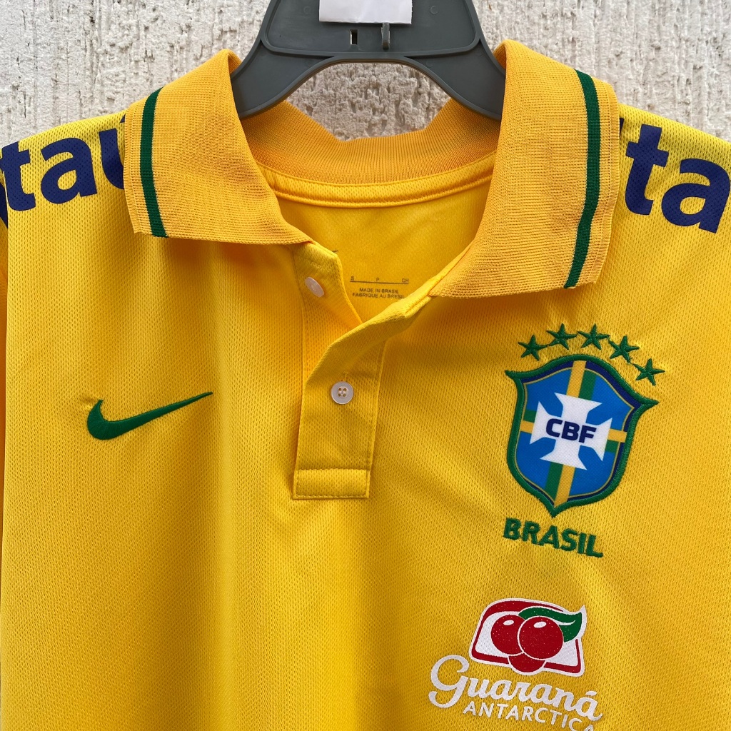 Camisa Polo Seleção Brasileira | Adulto | | Shopee Brasil