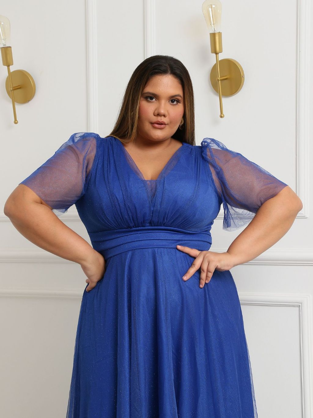 Vestido para festa de quinze anos orders convidada plus size