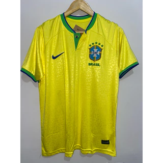 camisa do Brasil amarela 22