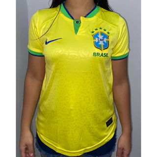 camisa Brasil feminino