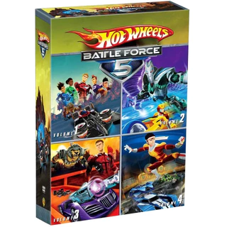 Hot Wheels Battle Force 5 Box 4 DVDs 1ª Temporada Completa Original Lacrado