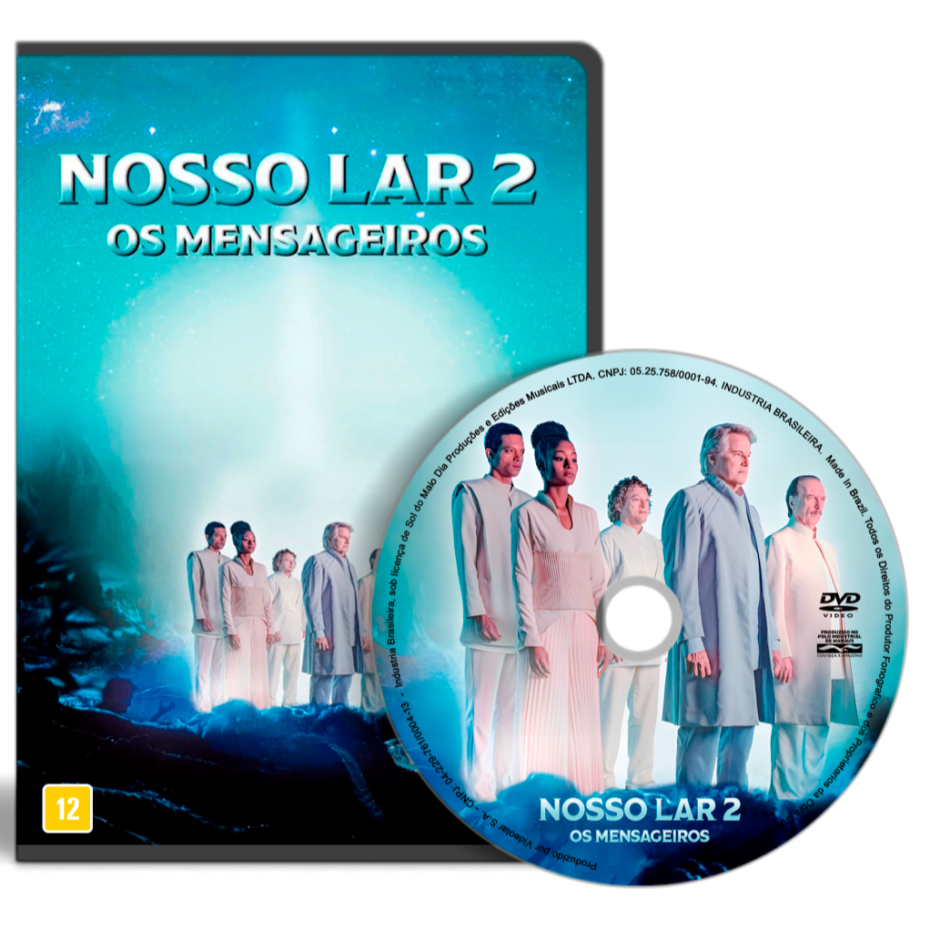 DVD - Nosso Lar 2 Os Mensageiros (2024) | Shopee Brasil