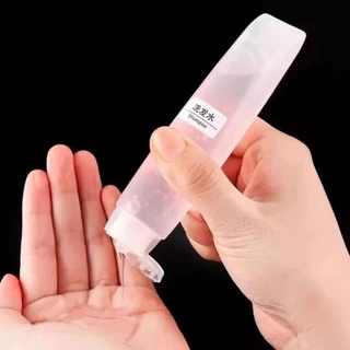 Kit 24 Peças/50ML Bolsa Para Viagem Com flip Transparente Multineos