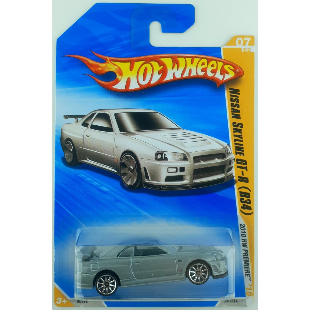 Hot Wheels Nissan Skyline GT-R R34 | Shopee Brasil