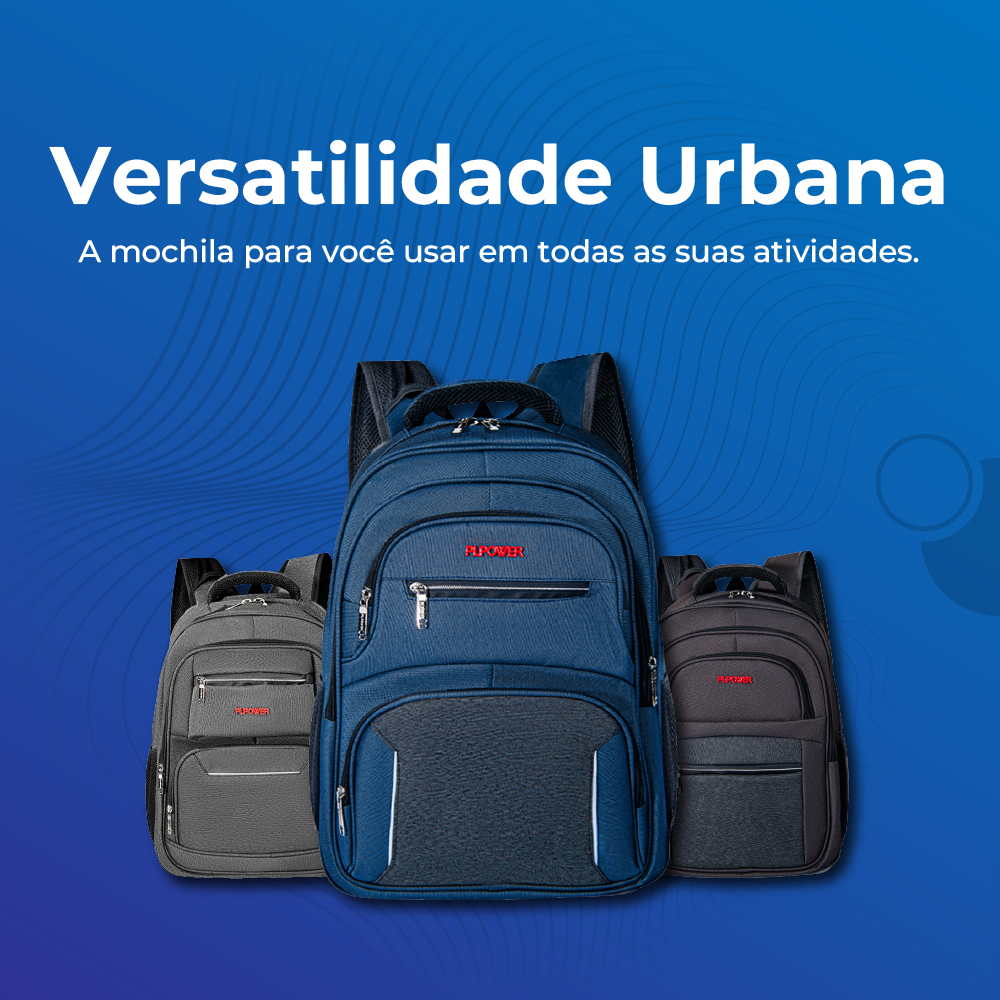 Mochila Notebook Escolar Executiva Masculina Feminina Bolsa Resistente Impermeável