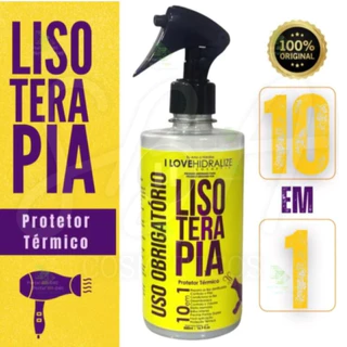 Protetor Térmico 10 em 1 Liso Terapia 500ml Hidralize