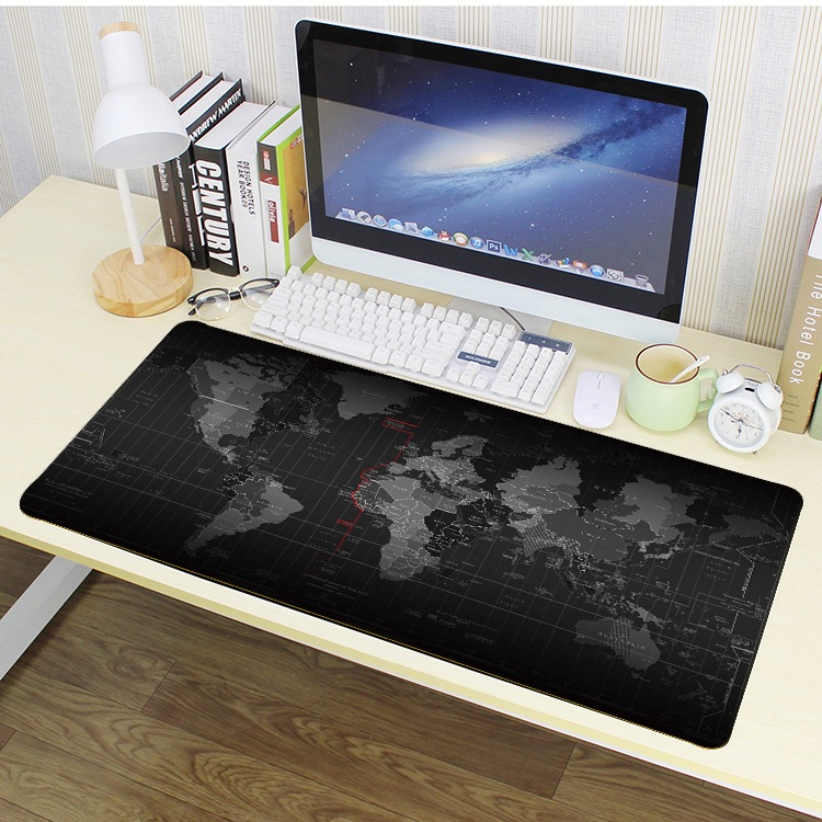 Mouse Pad Gamer Speed 90x40cm Antiderrapante Emborrachado com Precisão e Borda Costurada