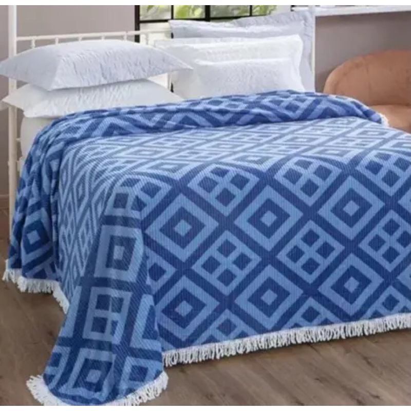 Colcha Chenille Chenil Casal Queen 220x240 Jolitex | Shopee Brasil