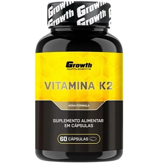 Vitamina K2 Ultra (146 mcg) - 60 Cápsulas - Growth Supplements