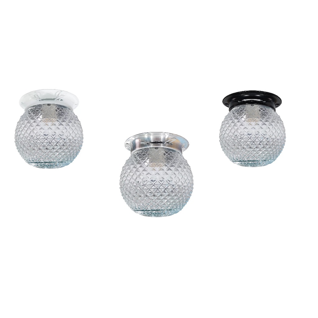 Lustre Plafon Luminaria Vintage Drops Classico em Vidro Spotled