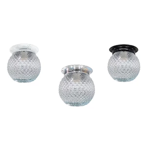 Lustre Plafon Luminaria Vintage Drops Classico em Vidro Spotled