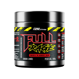 Pré Treino Full Rage Pote 300g - Pro Healthy em Oferta na Shopee