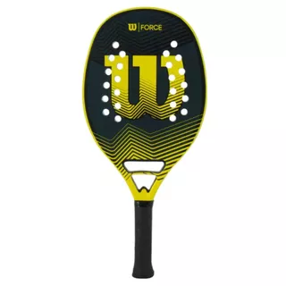 Raquete de Beach Tennis Force Esportiva Nivel Intermediario Unissex 24 Furos Wilson em Oferta na Shopee