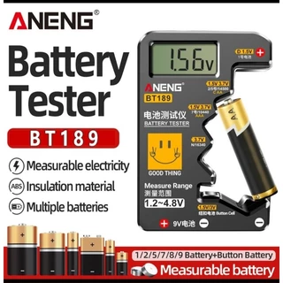 Testador Medidor Universal de Pilhas Baterias Digital Voltagem Automático
