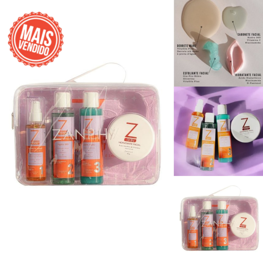 Maleta De Skin Care Zanphy Conjunto Completo Para Cuidado Facial