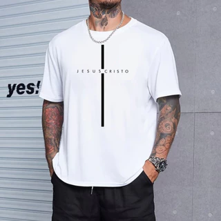 Camiseta Streetwear Evangélica Cruz Jesus Cristo Igreja Unissex Camisa Premium