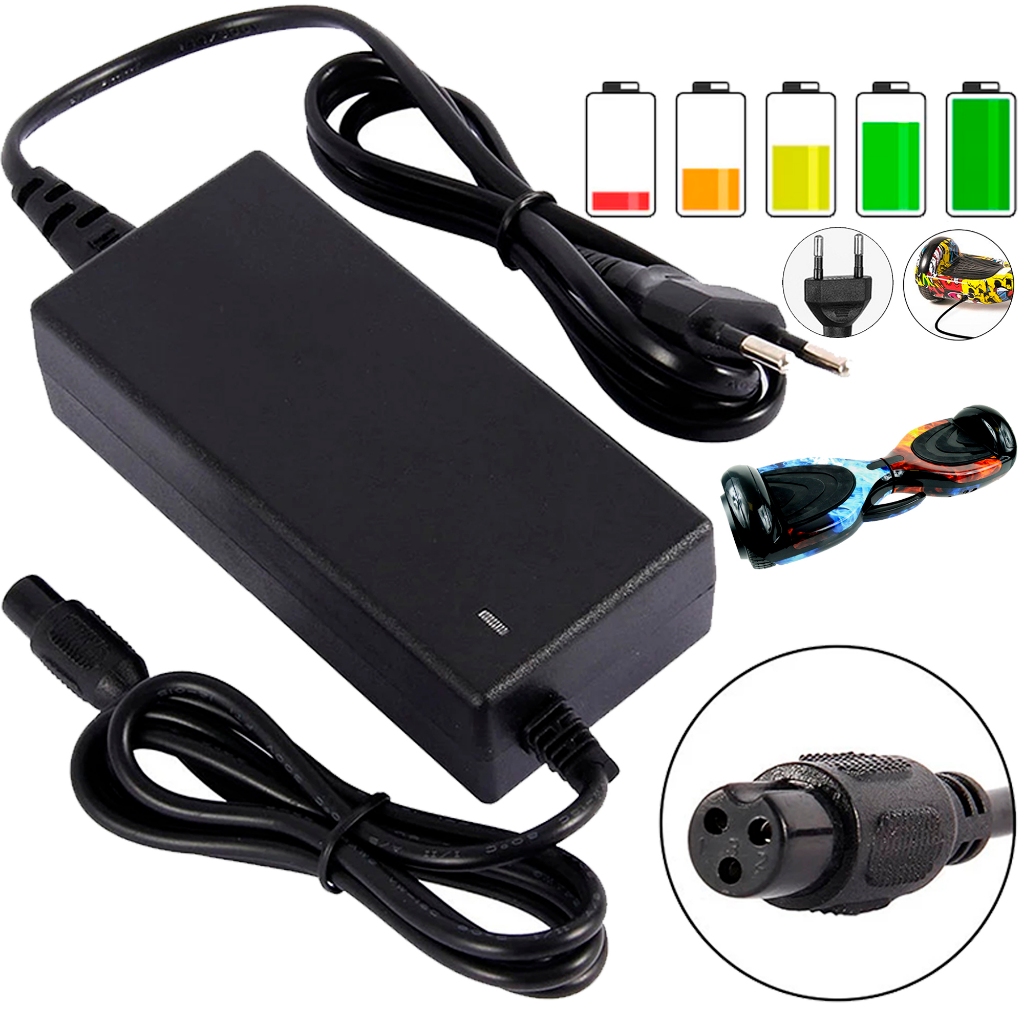 Carregador de Hoverboard Overboard Original Ydtech Fonte de