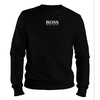 Blusa de Frio Gola Redonda Moletom Flanelado Masculino