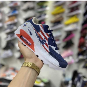 Air max 90 capitão america exclusividade!!
