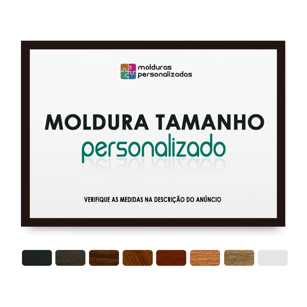 Moldura Quadro Tamanho Personalizado moldura sob medida