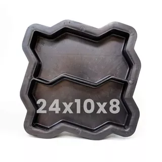 Forma Bloquete Piso Intertravados 24x10 ( 1 unidade )