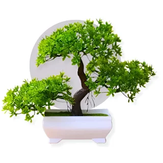 Planta Artificial Bonsai, Pequena Árvore, Flor Falsa, Enfeites Em Vaso, Casa, Sala, Mesa, Jardim