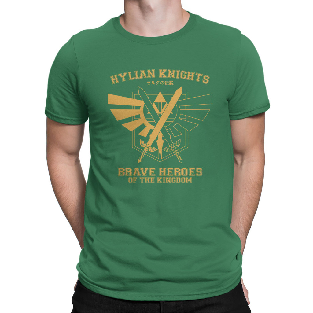 Camisetas Zelda Hyrule Hylian Link Triforce Games Jogos