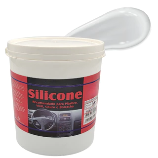 Silicone Gel Perfumado Profissional Automotivo 500g - Painel Plásticos Borrachas Hidratação Interna Aroma de Carro novo
