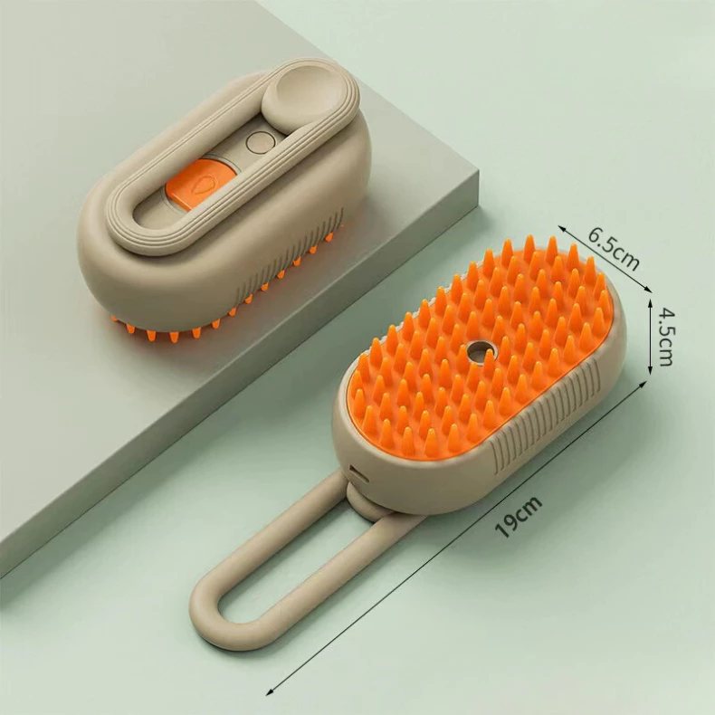 Escova A Vapor Para Gatos e Cães