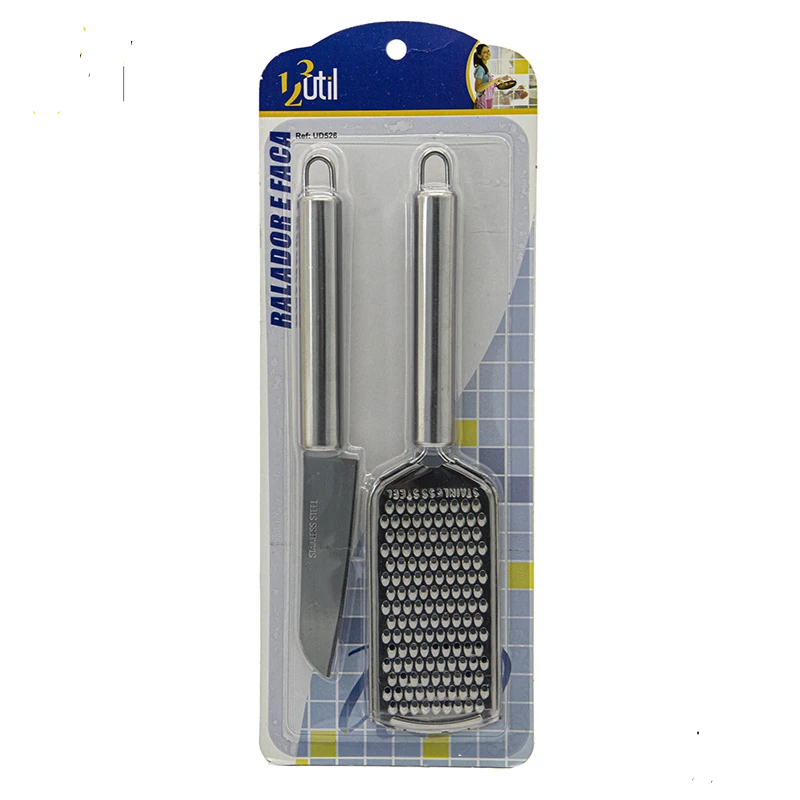 RALADOR E FACA - JOGO DE COZINHA - 2 PCS | Shopee Brasil