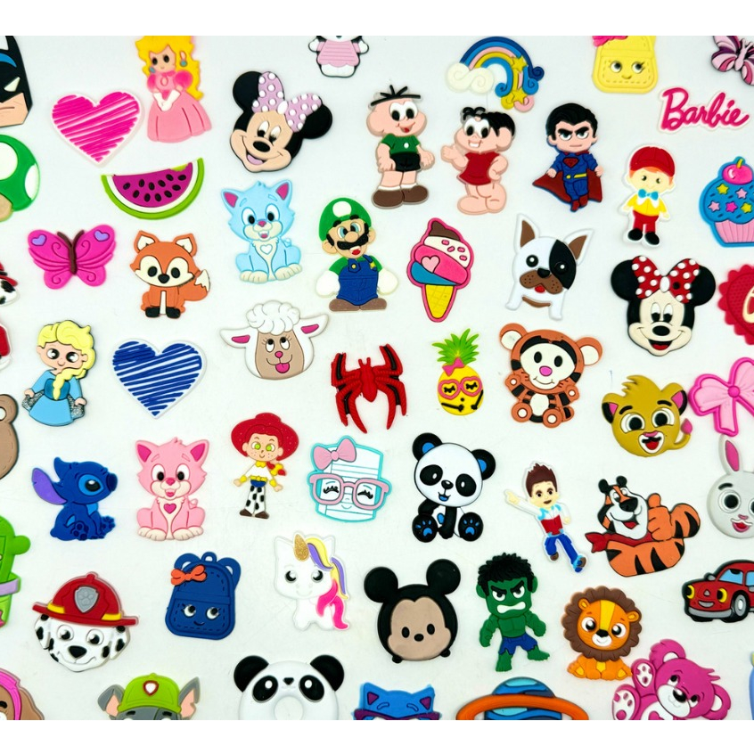 Apliques Diveros Kit 20peças Varaiadas Qualidade Lindas Colagem Artes Artesã Artesanato Promoção