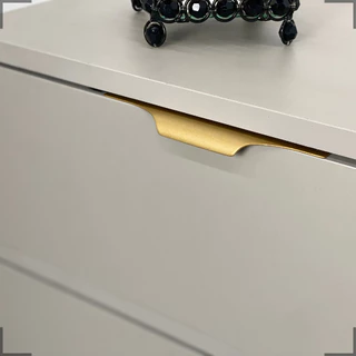 Kit 30 Puxadores para Moveis Wave de Alumínio Porta Gaveta em Geral varias Cores/Tamanhos