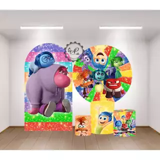 PAINEL RED + CAPAS CILINDROS + PAINEL VERTICAL DIVERTIDAMENTE
