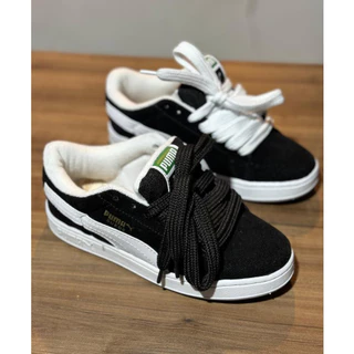Tênis Suede Classic Skate Veludo + Cadarço B-Boy 140 cm Envio Imediato