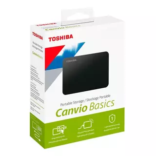 HD Externo Toshiba 4TB Canvio Ready, USB 3.0, Preto - HDTB440XK3CA