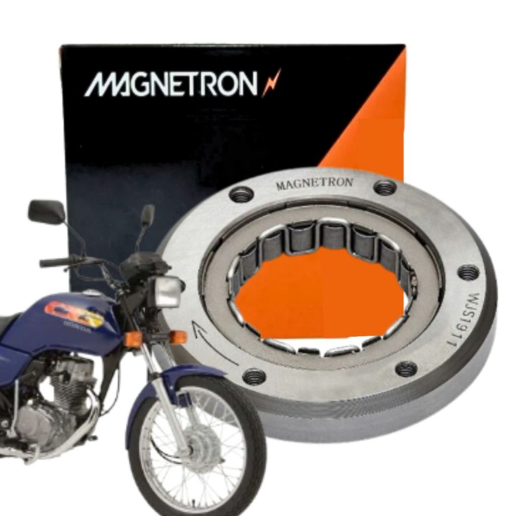 Placa Embreagem Partida Honda Cg Titan 125 Cbx Strada 200 Xr200 94 95 ...