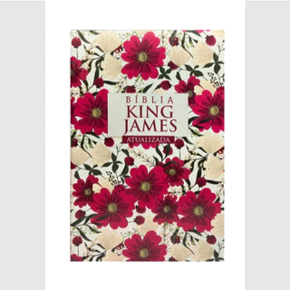 Bíblia Sagrada | King James Atualizada | Letra Hipergigante | Brochura | Flores
